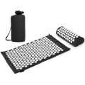 muscle tension relax combo spike massage mat pillow